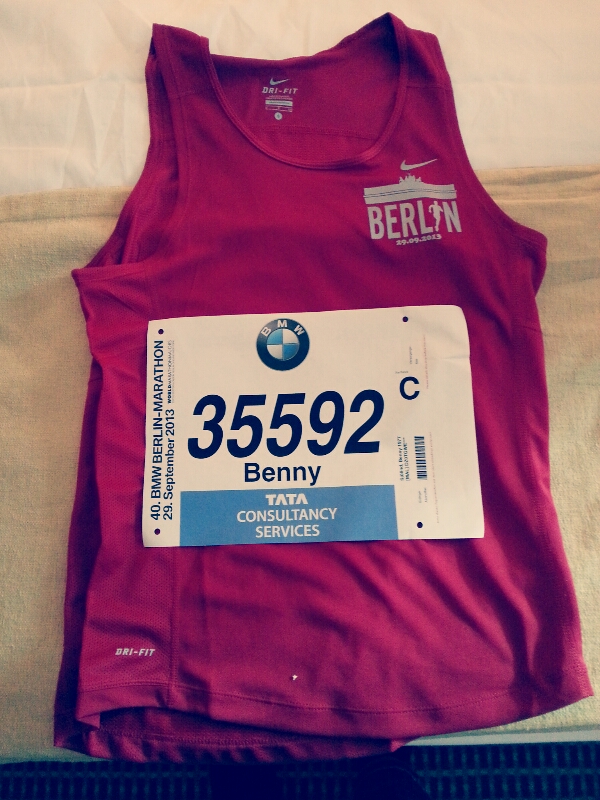 Redo för Berlin Marathon!