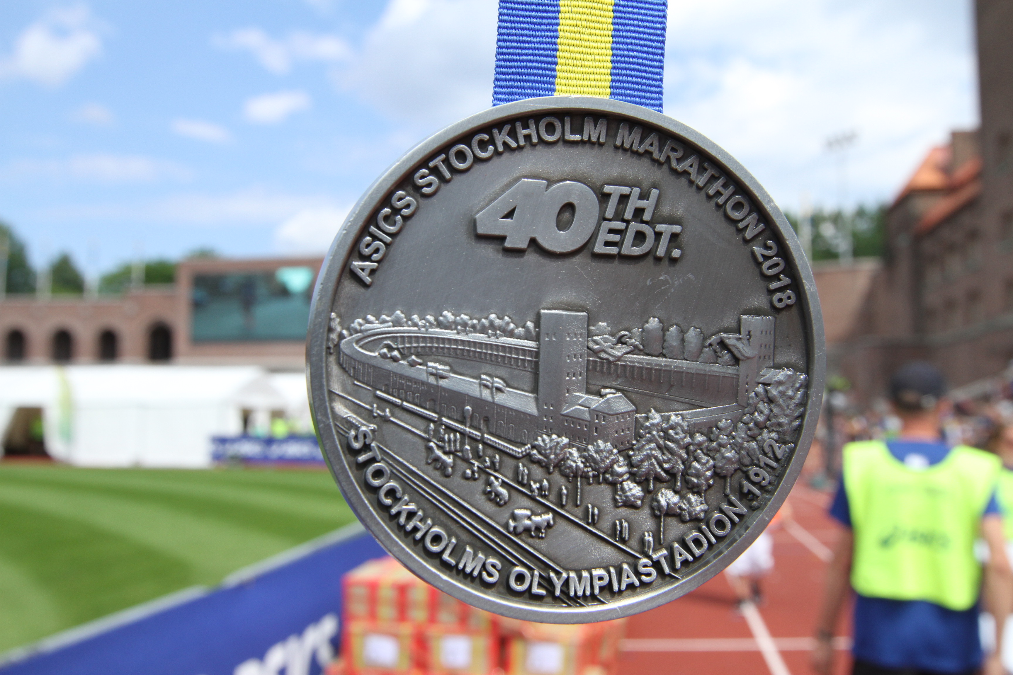 stockholm marathon 2018 medaljen