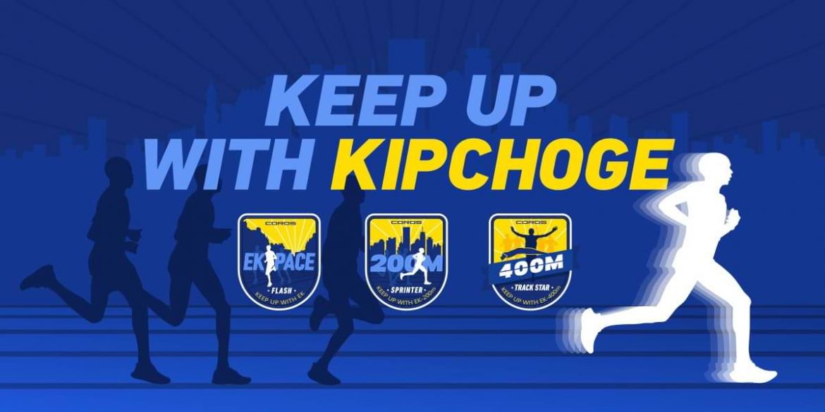 keep up with Kipchoge