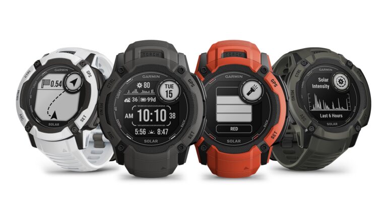 The New Robust Instinct 2X Solar Smartwatch by Garmin features