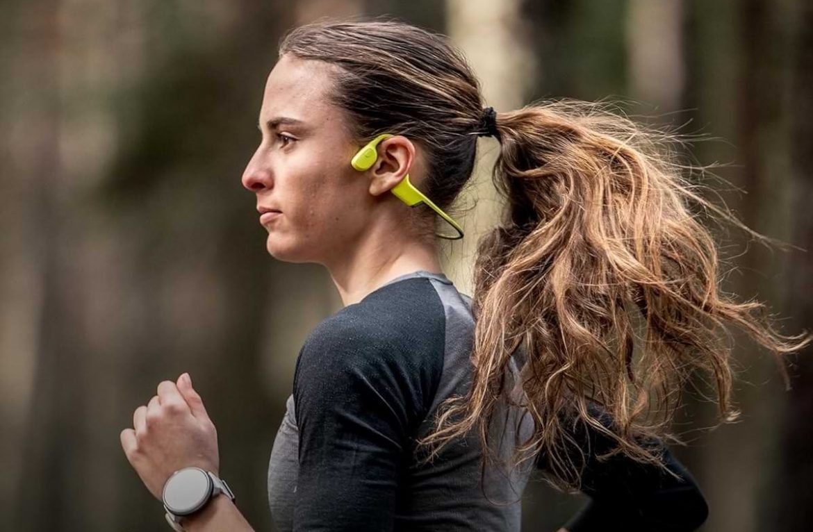 Sonic and Wing sports headphones with bone conduction technology