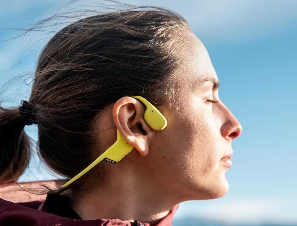 Suunto Sonic sports headphones with bone conduction technology