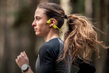 Sonic and Wing sports headphones with bone conduction technology