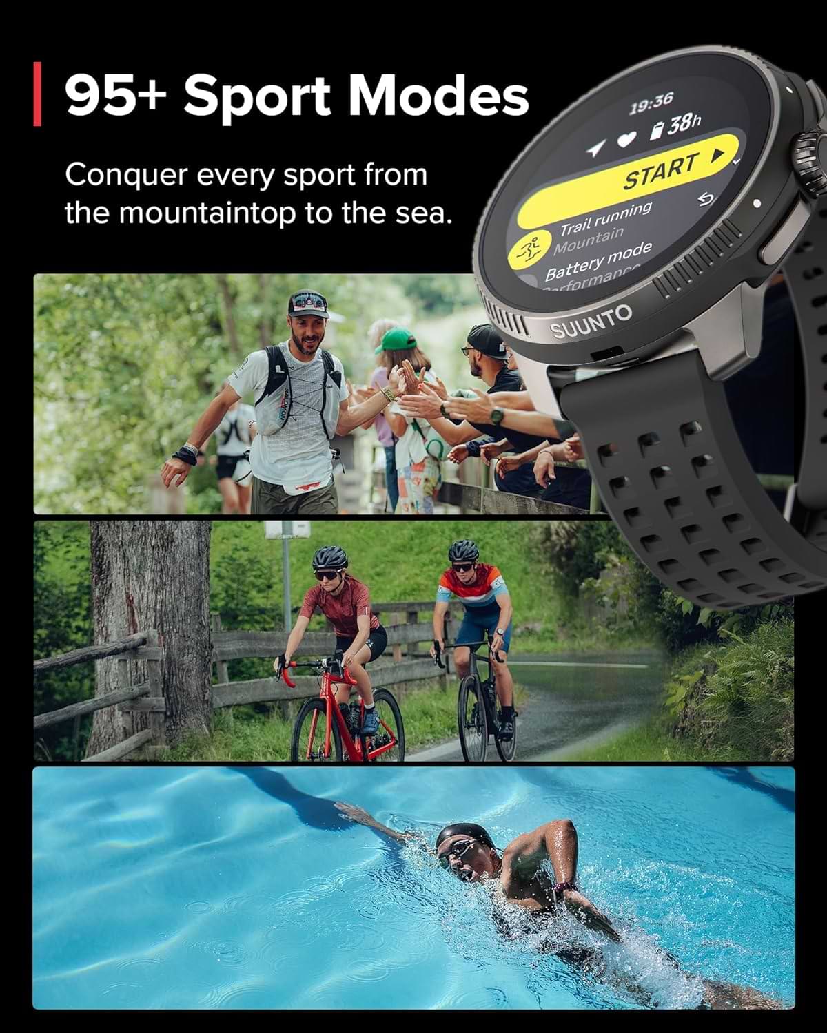 Suunto Race GPS Sports Watch for Athletes