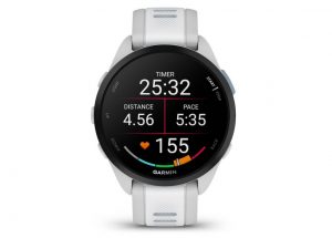 the new garmin forerunner 165 running watch features