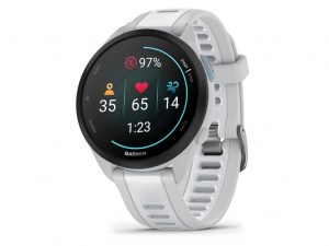 the new garmin forerunner 165 running watch features