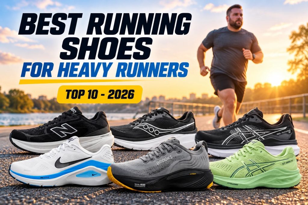 Best running shoes for heavy runners 2026 with cushioned and supportive running shoes for heavier runners