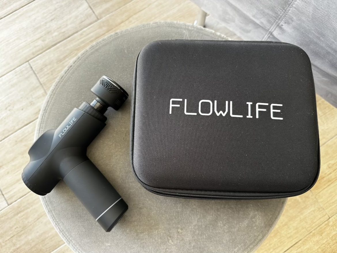 Flowgun Heat - Massagepistol med djupgående värmeterapi