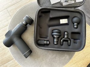 Flowgun Heat - Massagepistol med djupgående värmeterapi