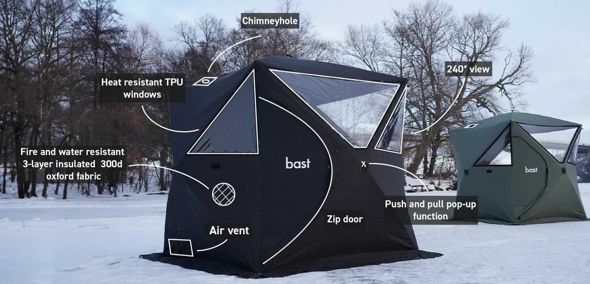 Nu finns bastutältet “Bast Sauna” på marknaden – Här är alla fördelar med ett bastutält