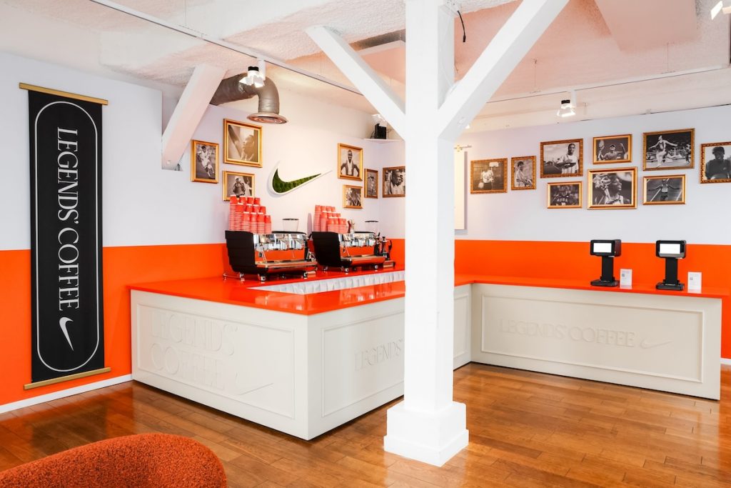 Nike Athlete House Legens Coffee Space