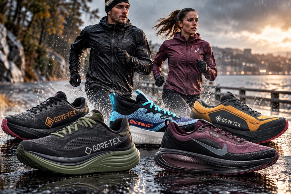 Bästa vattentäta löparskor 2026 med GORE-TEX för regn, slask och vinterlöpning