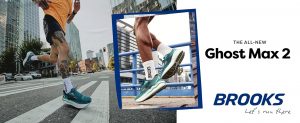 the new Brooks Ghost Max 2 running shoe