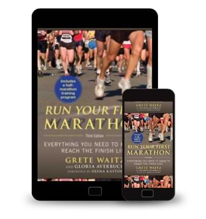 Run your first marathon bok Grete Waitz