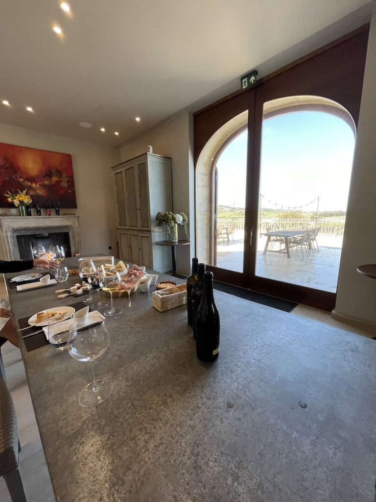 Ta'betta vingård Malta vinprovning