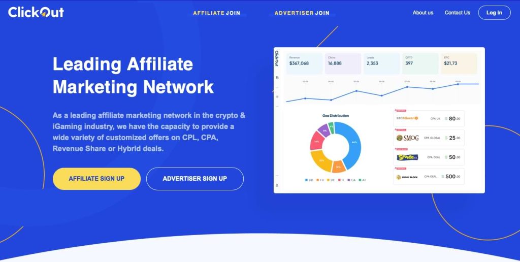 Clickout Affiliate program