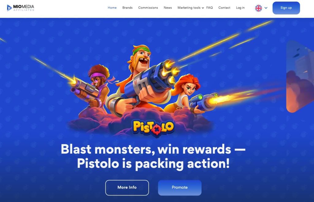 Mio Media Affiliate program