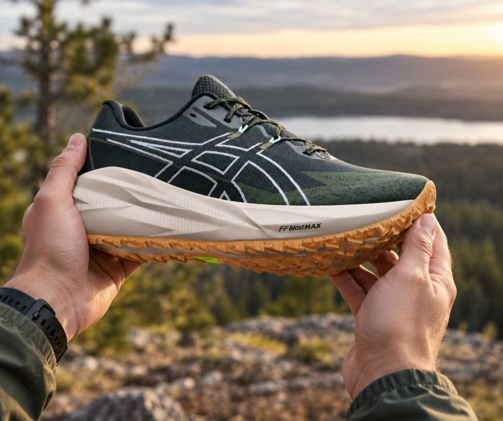 ASICS BLAZEBLAST trailsko 2026 med FF BLAST MAX.