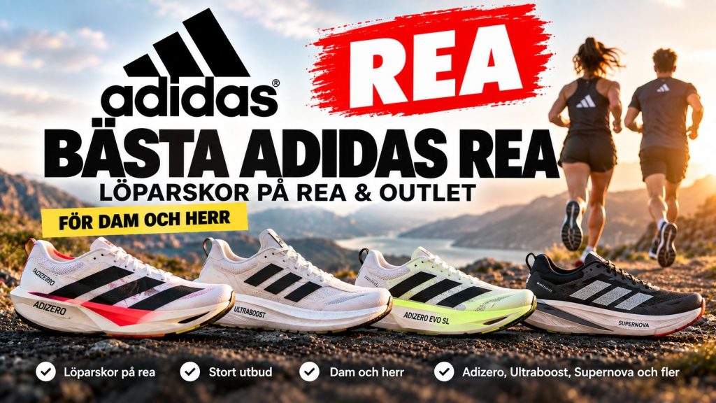 Bästa Adidas rea 2026 – Adidas löparskor på rea och outlet för dam och herr