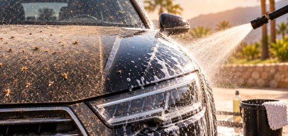 Bilen är smutsigare i värmen – och det är inte slumpen
