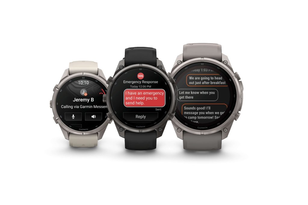 Garmin Fenix 9 Pro familj med olika funktioner