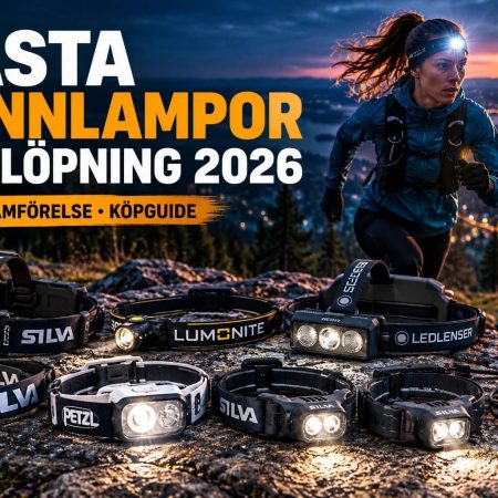 Bästa pannlampor för löpning 2026 – Bäst i test och 8 favoriter